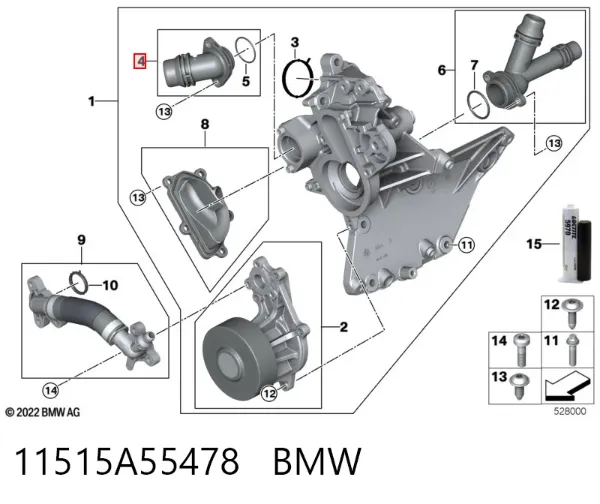  11515A55478 BMW