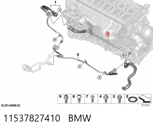  11537827410 BMW