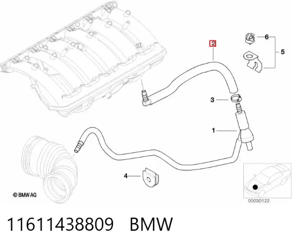 11611438809 BMW