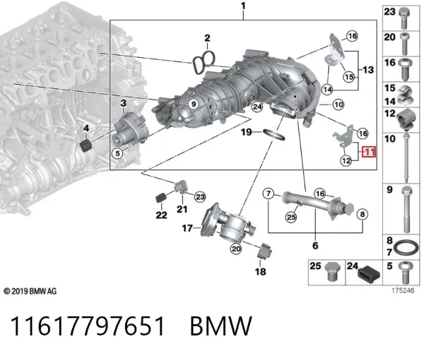  11617797651 BMW