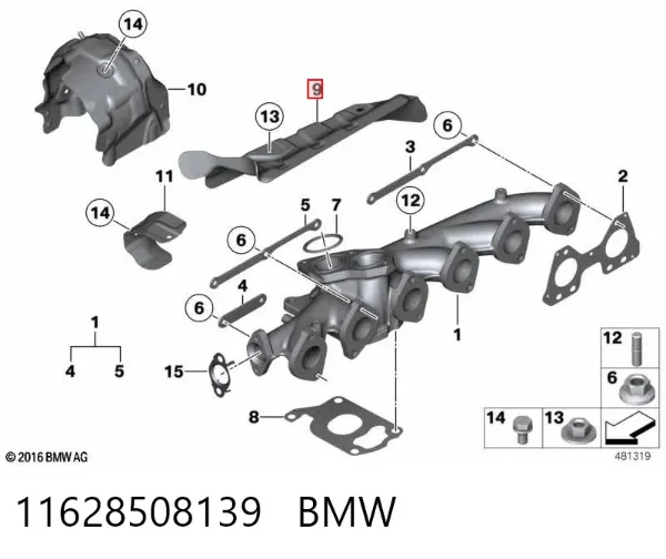  11628508139 BMW