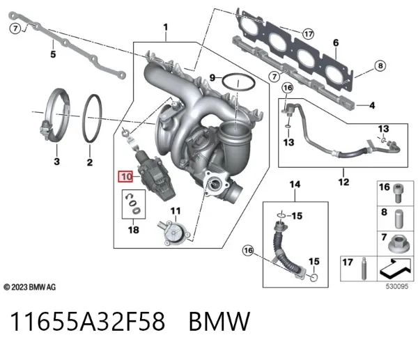  11655A32F58 BMW
