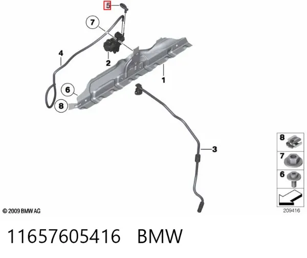  11657605416 BMW