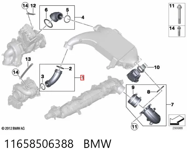  11658506388 BMW