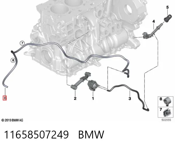  11658507249 BMW