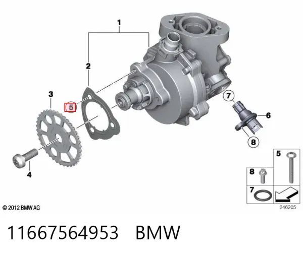  11667564953 BMW
