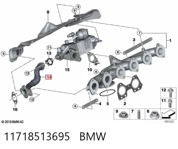  11718513695 BMW