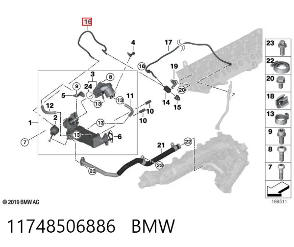  11748506886 BMW