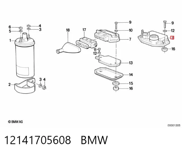 Модуль зажигания BMW 3 E21
