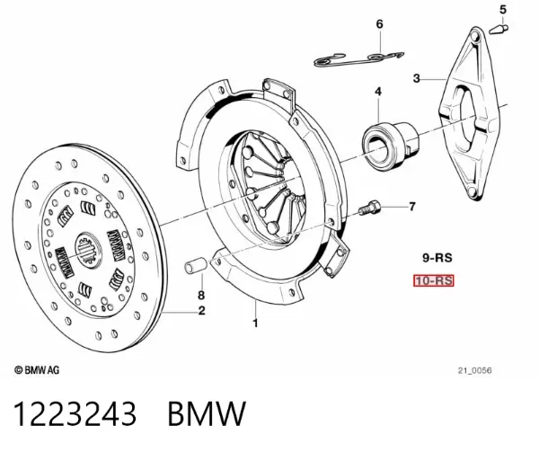Сцепление 1223243 BMW