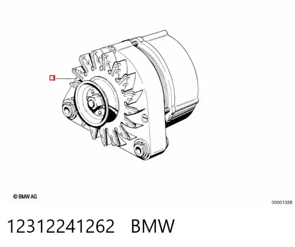 Генератор 12312241262 BMW