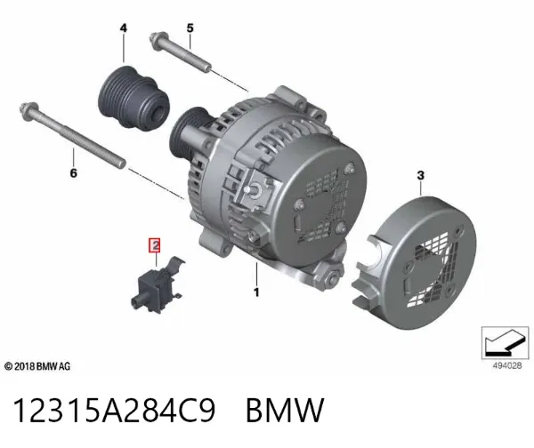 12315A284C9 BMW