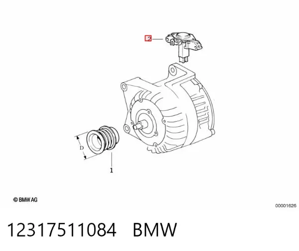  12317511084 BMW