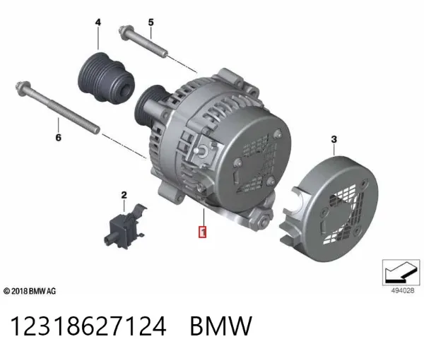  12318627124 BMW