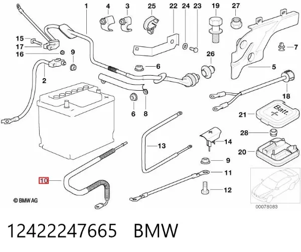 12422247665 BMW