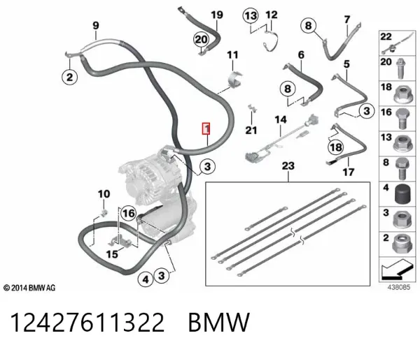  12427611322 BMW