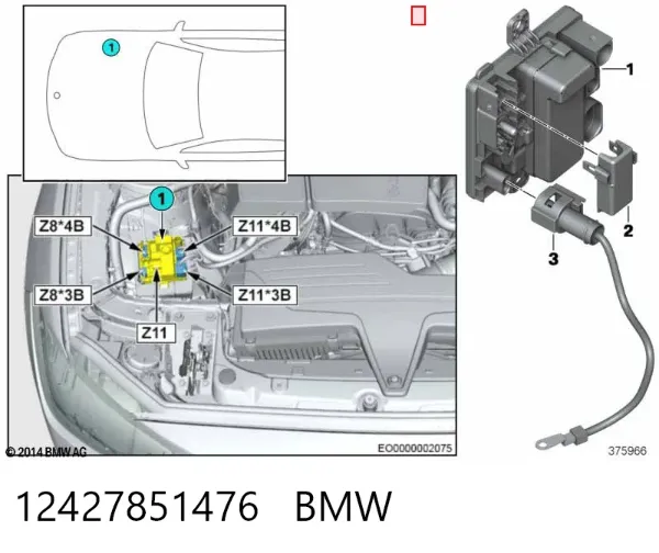  12427851476 BMW