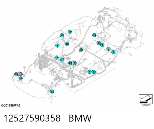  12527590358 BMW