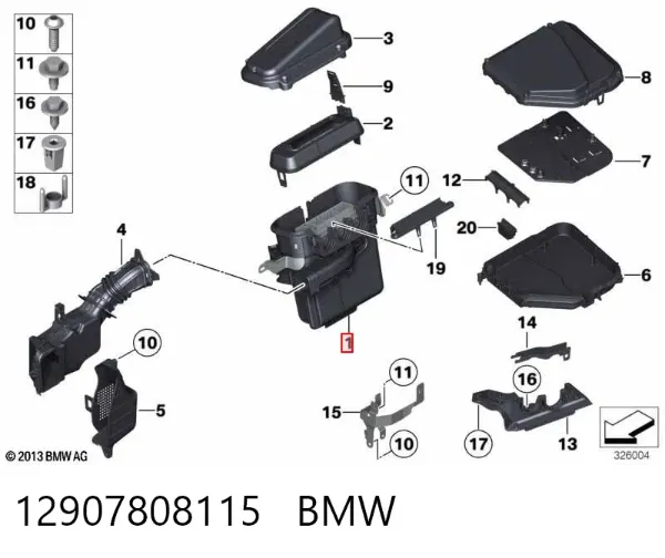  12907808115 BMW