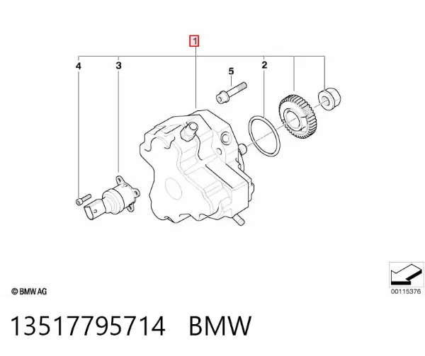 ТНВД 13517795714 BMW