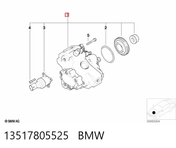 ТНВД 13517805525 BMW