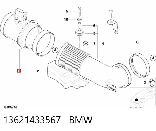 ДМРВ 13621433567 BMW