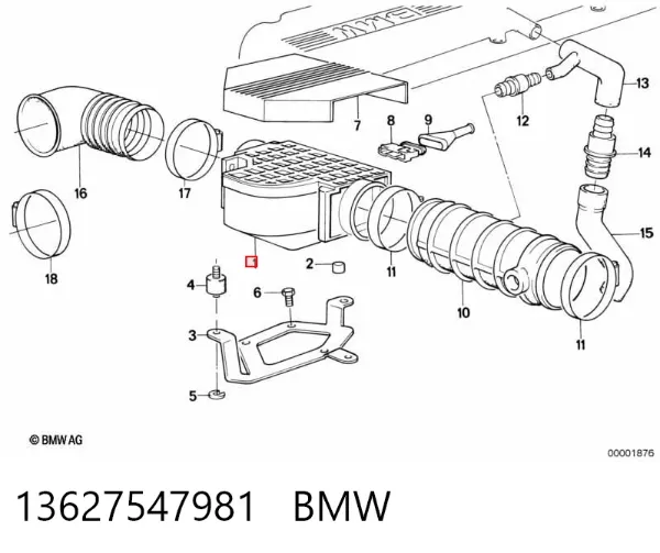 ДМРВ 13627547981 BMW