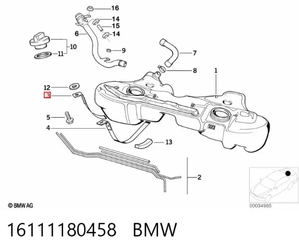  16111180458 BMW