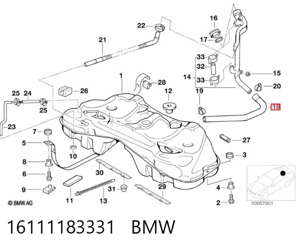  16111183331 BMW