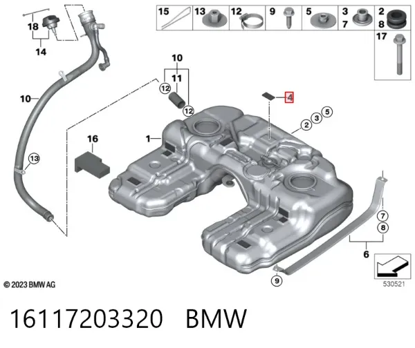  16117203320 BMW