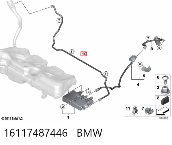  16117487446 BMW