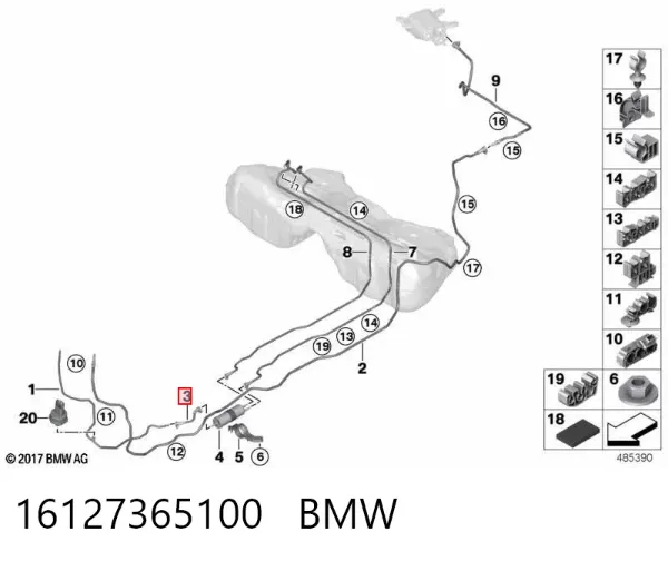  16127365100 BMW