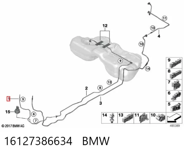  16127386634 BMW