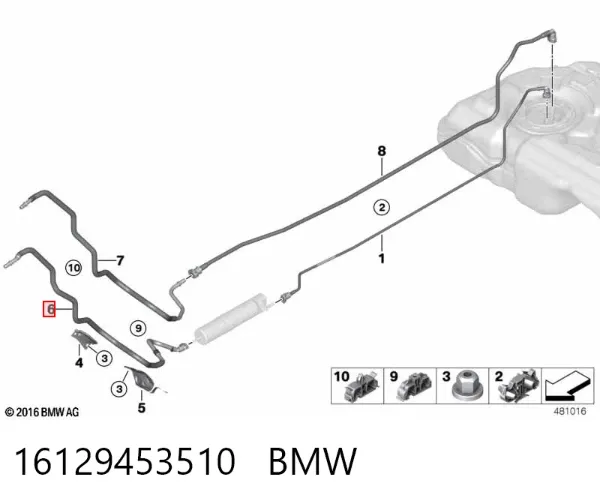  16129453510 BMW