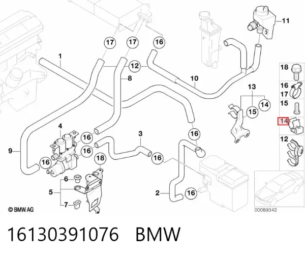  16130391076 BMW