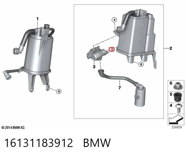 Ремкомплект АКПП 16131183912 BMW