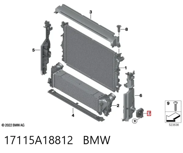  17115A18812 BMW