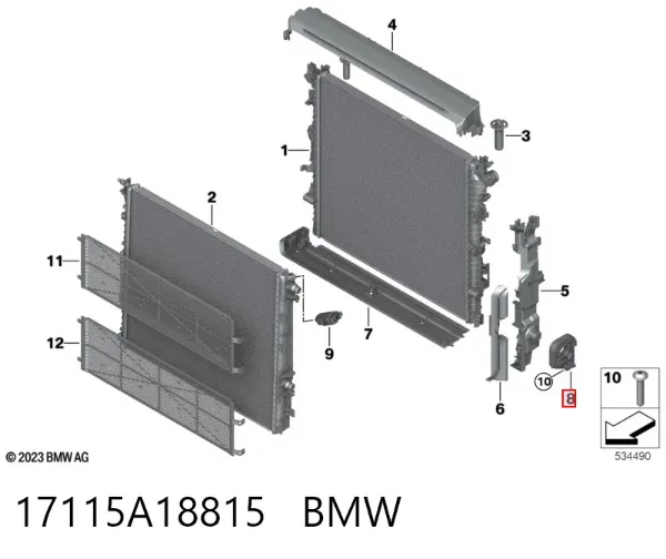  17115A18815 BMW
