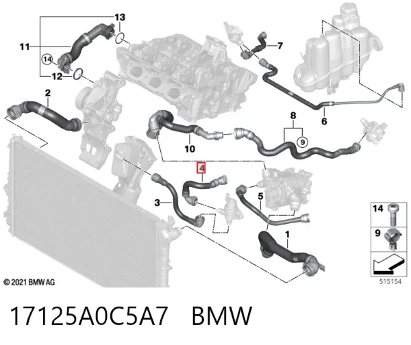  17125A0C5A7 BMW