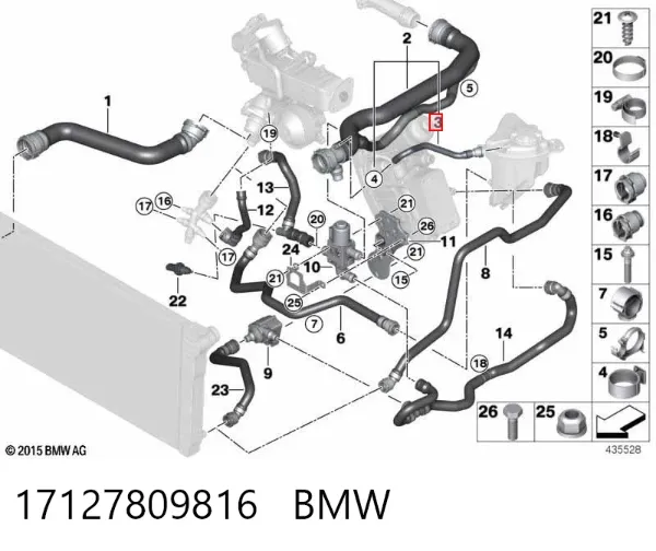  17127809816 BMW