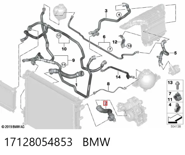  17128054853 BMW