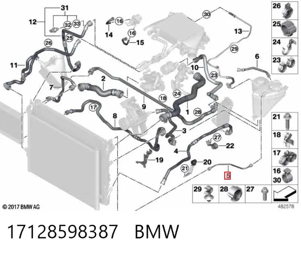  17128598387 BMW