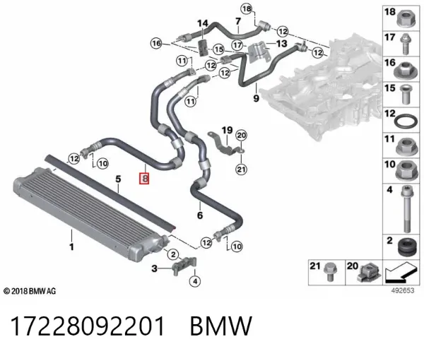  17228092201 BMW
