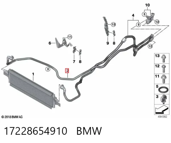  17228654910 BMW