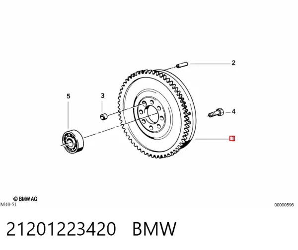Маховик 21201223420 BMW