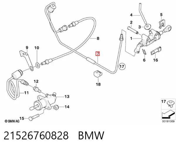  21526760828 BMW