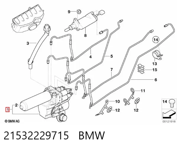  21532229715 BMW