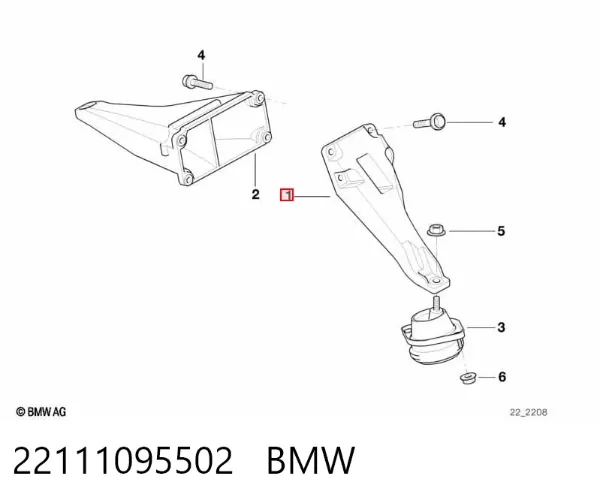  22111095502 BMW