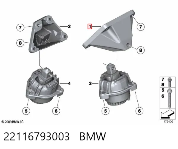  22116793003 BMW
