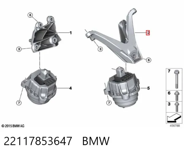  22117853647 BMW